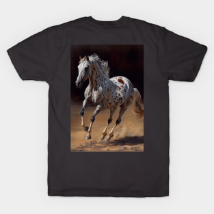 Appaloosa Horse - Oil paint T-Shirt